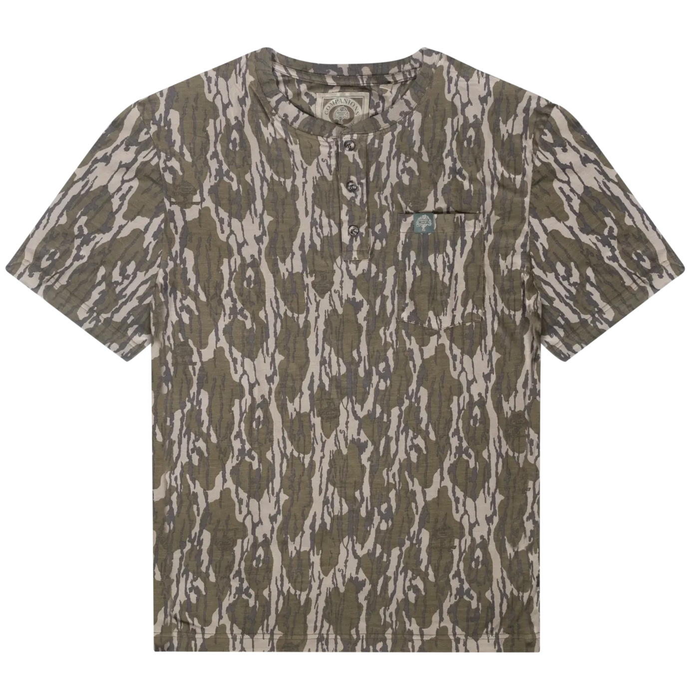 Tombigbee Light Short Sleeve Henley – The Mossy Oak Store