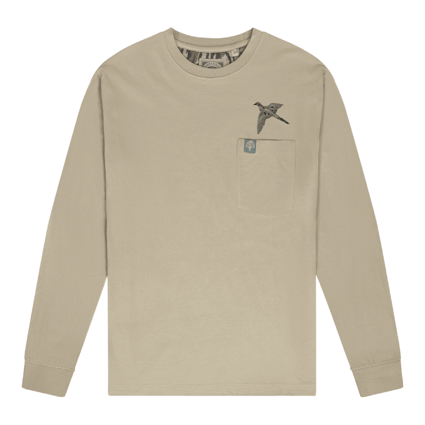 Wright Flying Dove Shirt | Cottrell Camp Long Sleeve Tee Dirt