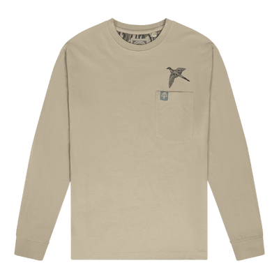 Wright Flying Dove Shirt | Cottrell Camp Long Sleeve Tee Dirt