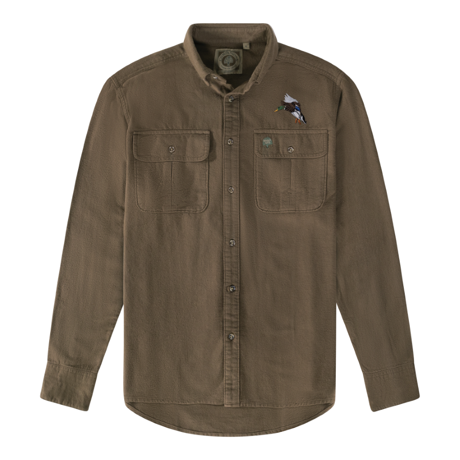 Wright Drake Mallard Shirt | Shammy – The Mossy Oak Store