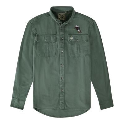 Wright Drake Mallard Shirt | Shammy Leaf