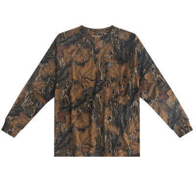 Cottrell Camp Henley Long Sleeve - FALL FOLIAGE