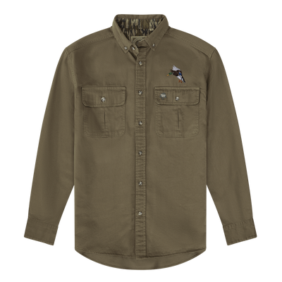 Wright Drake Mallard Shirt | Dirt Bark