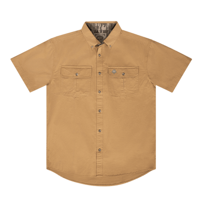 Mossy Oak's Short Sleeve Dirt Shirt Autumn 