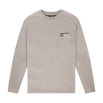 Tombigbee Midweight LS Pocket Tee Mourning Dove