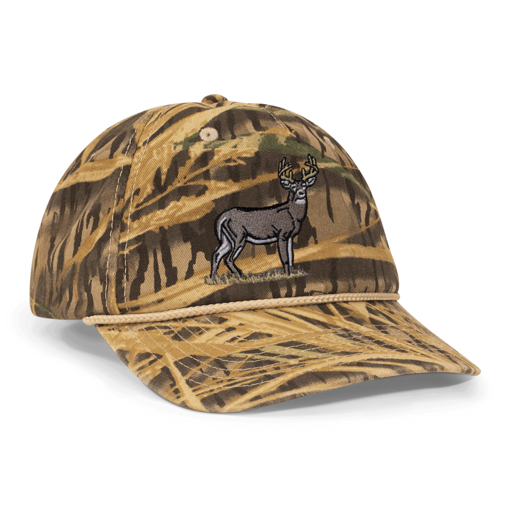 Wright Broadside Buck 5-Panel Rope Hat – The Mossy Oak Store