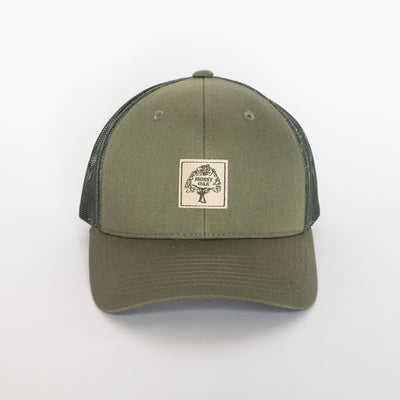Cotton Mill Vintage Flag Mesh Back Hat -