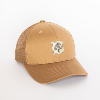 Cotton Mill Vintage Flag Mesh Back Hat - Ermine