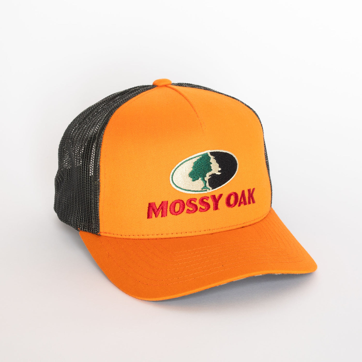 Cotton Mill Icon Trucker Hat - Blaze