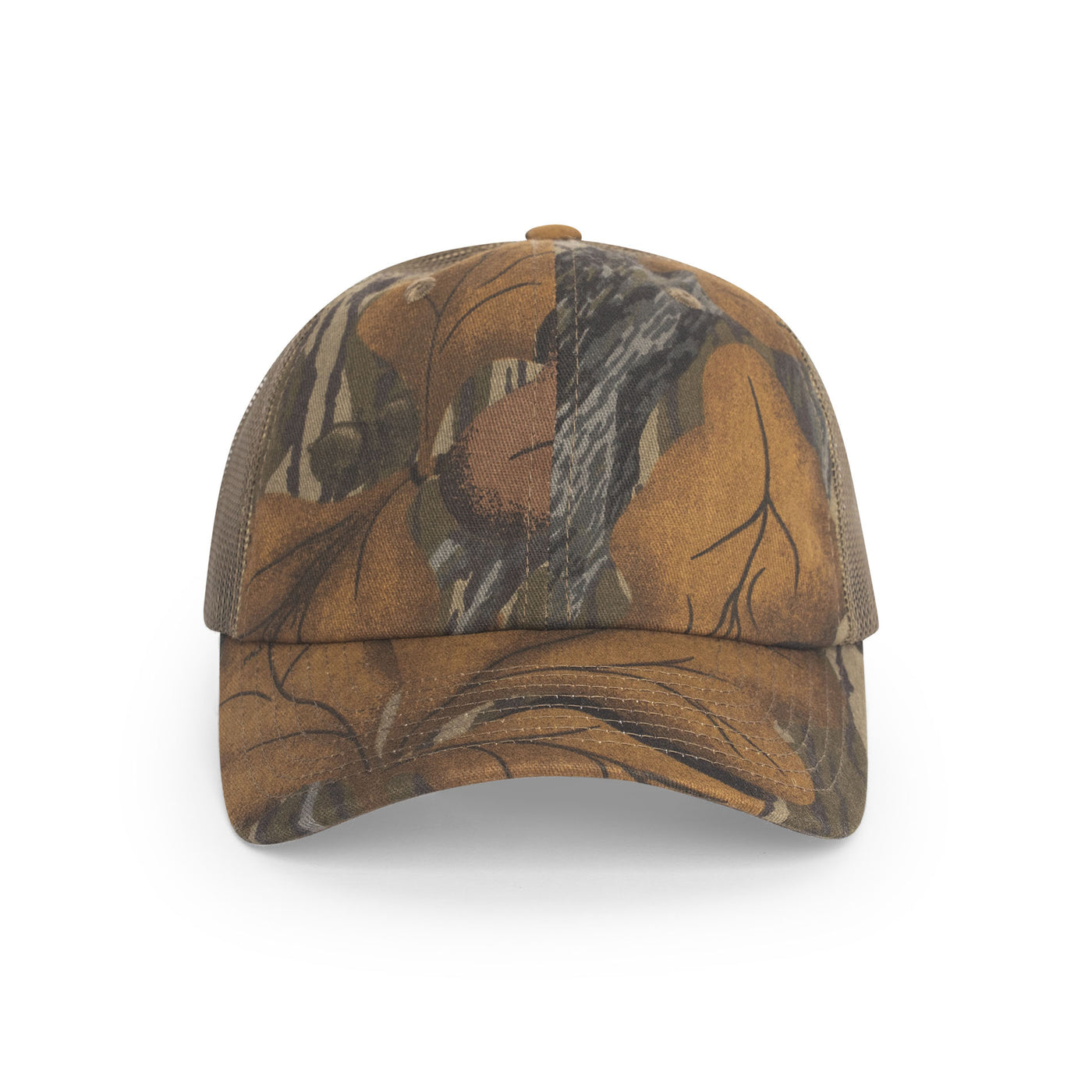 Cotton Mill Structured Mesh Back Trucker Hat -