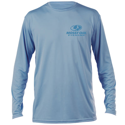 Mossy Oak Coastal Classic Logo Long Sleeve Shirt