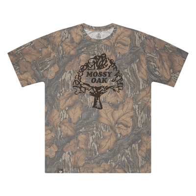 Vintage Tree Washed Out Logo Tee - FALL FOLIAGE