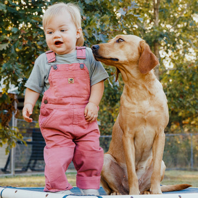 Cotton Mill Toddler Bib Overall -