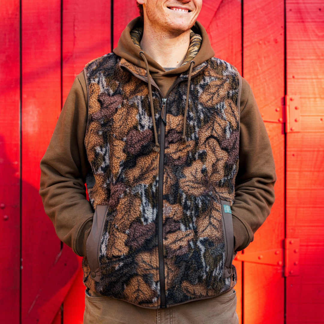 Campfire Fleece Vest – The Mossy Oak Store