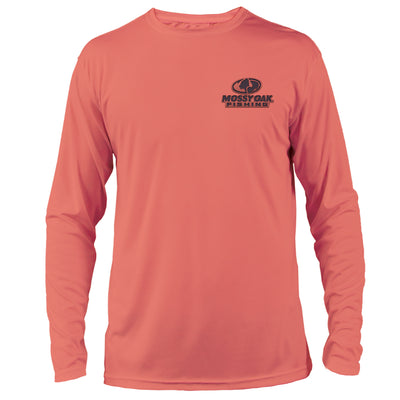 Mossy Oak Coastal Classic Logo Long Sleeve Shirt