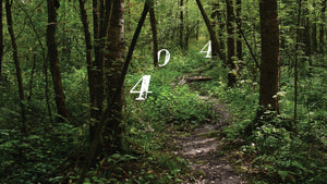 "404" numbers wandering into woods