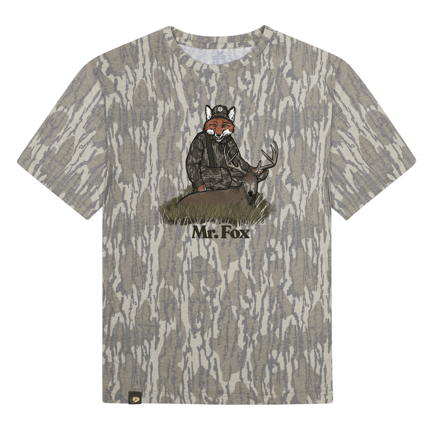 Mr. Fox Whitetail Tee ORIGINAL BOTTOMLAND