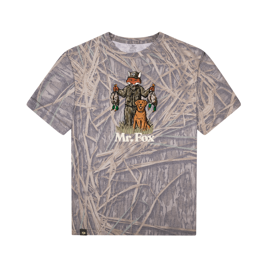 Mr. Fox Duck Tee - Original Shadow Grass