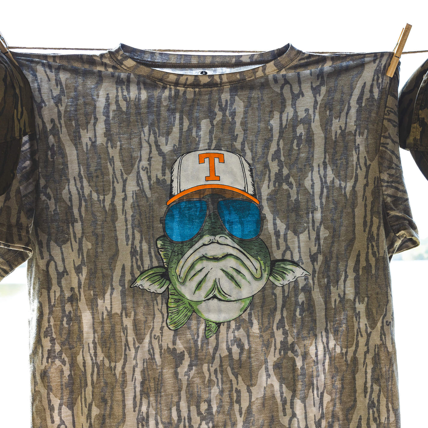 Bill Dance Bass Washed Out Tee – The Mossy Oak Store
