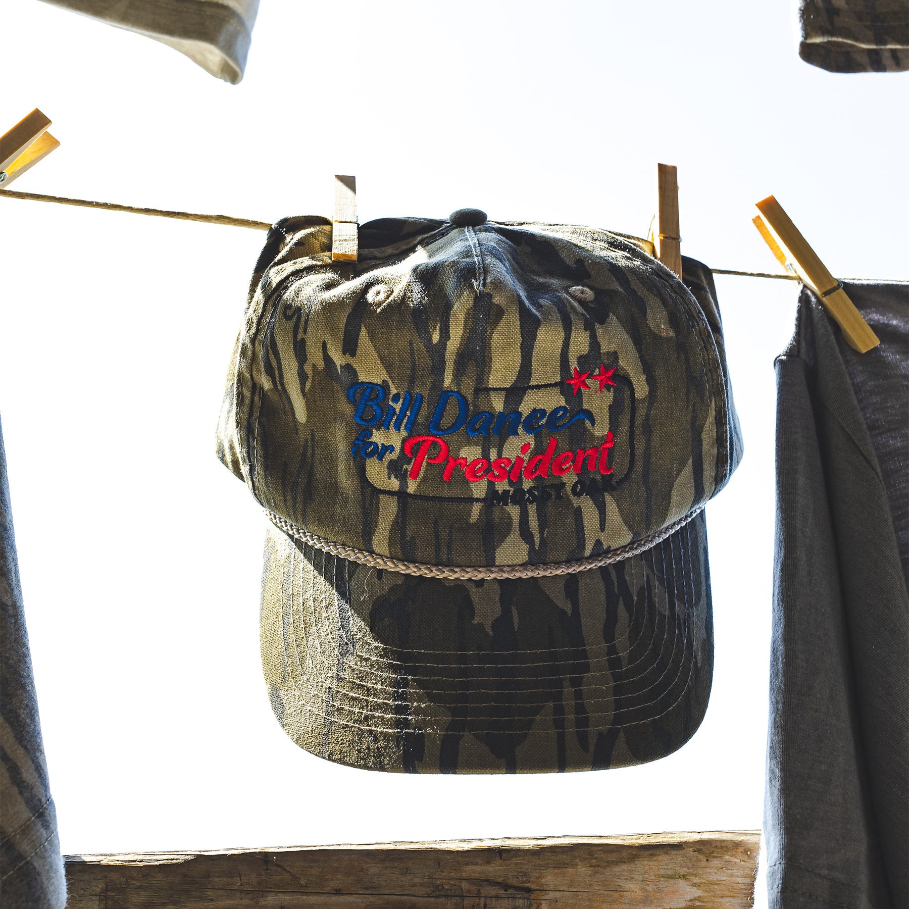 Bill Dance for President Rope Hat – The Mossy Oak Store