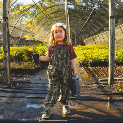 Cotton Mill Toddler Bib Overall -