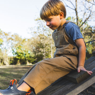 Cotton Mill Toddler Bib Overall -