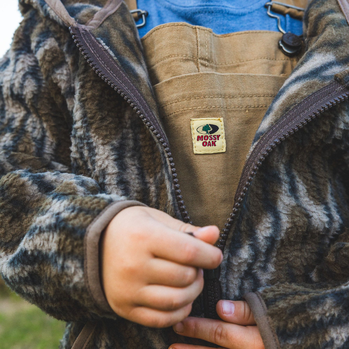 Campfire Fleece Toddler Full Zip Hoodie -