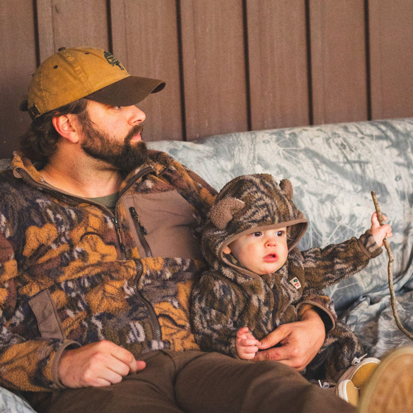 Campfire Fleece Infant Jumpsuit -