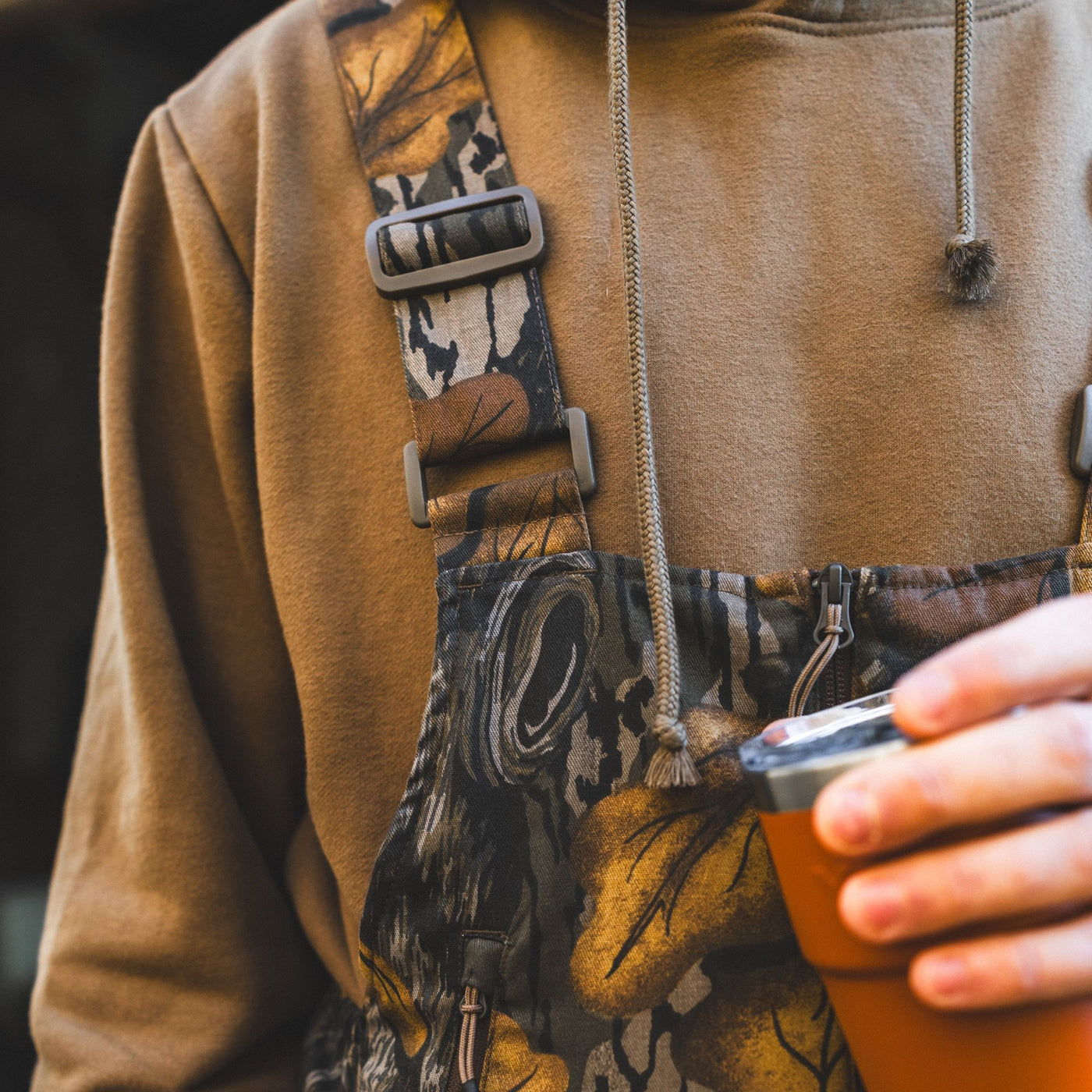 Cotton Mill Insulated Bib Overall -