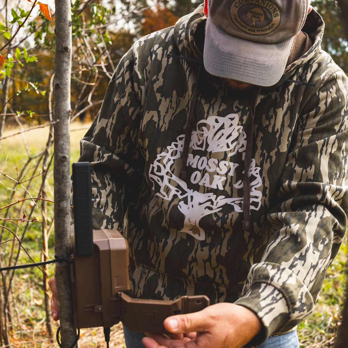 Vintage Tree Logo Camo Hoodie -