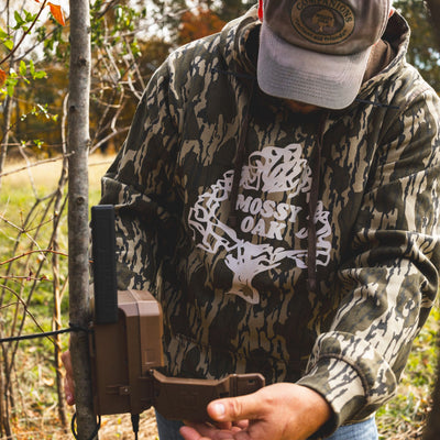 Vintage Tree Logo Camo Hoodie -