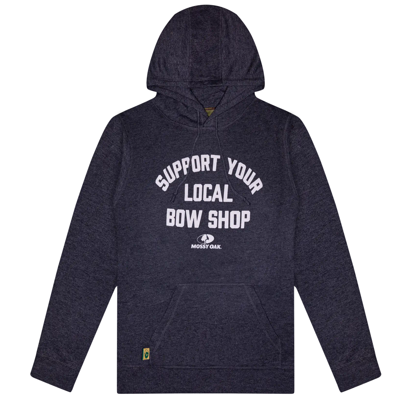 Support Your Local Bow Shop Hoodie - Coal Heather