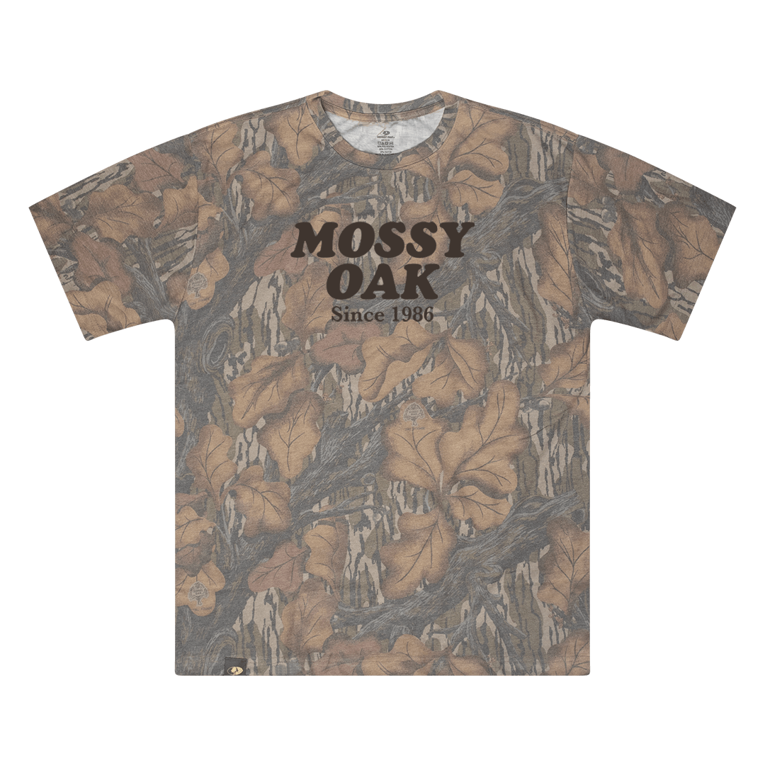 Mossy Oak Since 1986 Tee - FALL FOLIAGE
