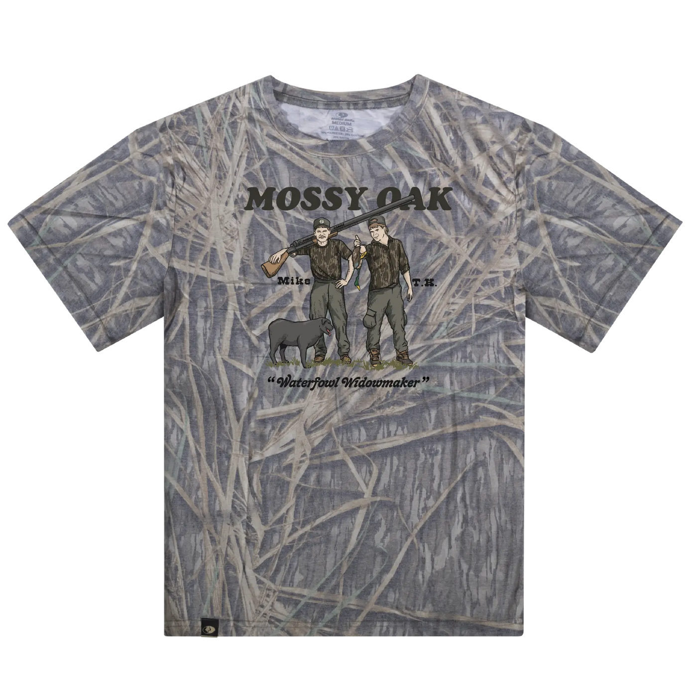 TK & Mike "Waterfowl Widowmaker" Tee - Original Shadow Grass