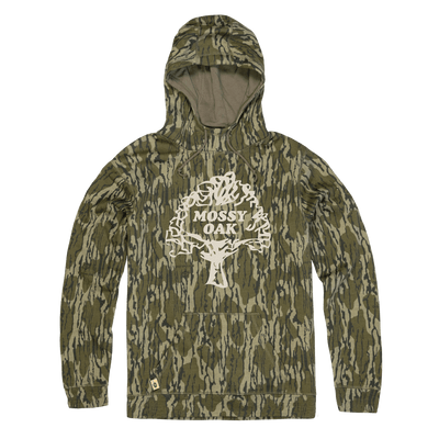 Vintage Tree Logo Camo Hoodie - ORIGINAL BOTTOMLAND