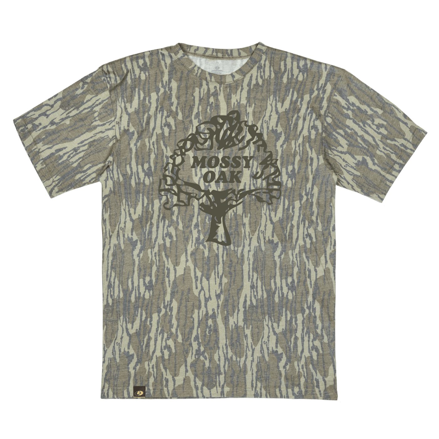 Mossy Oak Vintage Tree Washed Out Logo Tee