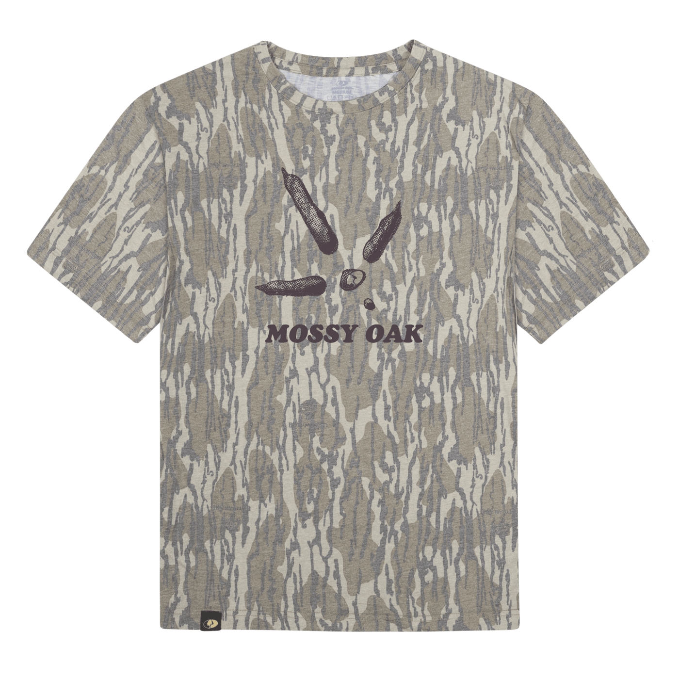 Mossy Oak Wash Out Turkey Track Tee ORIGINAL BOTTOMLAND