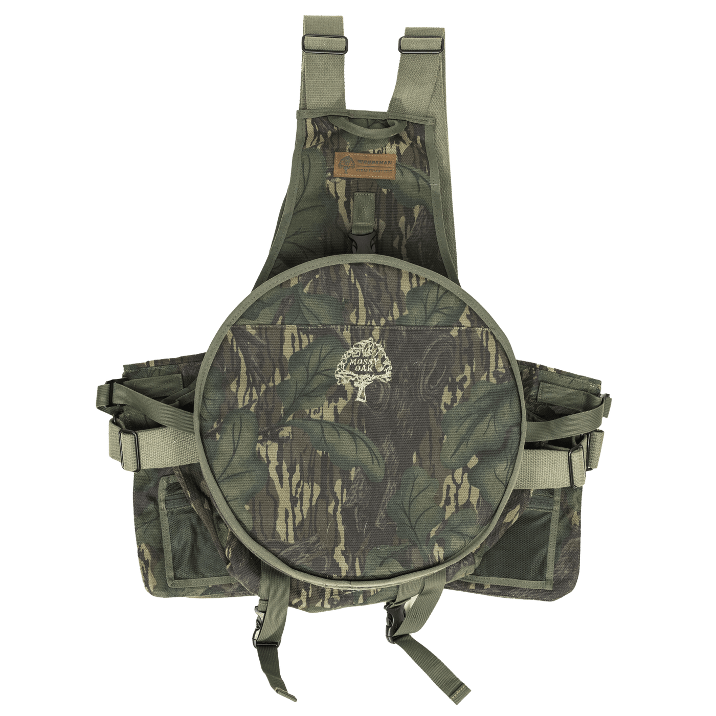 Woodsman Strap Turkey Vest Full Foliage Back 