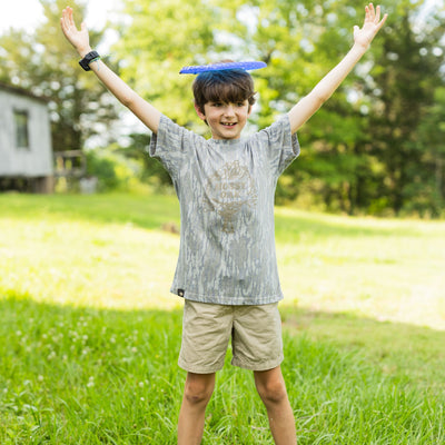 Mossy Oak Youth Vintage Logo Tee