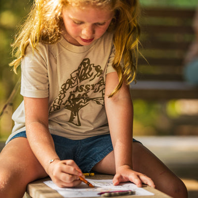 Mossy Oak Youth Vintage Logo Tee