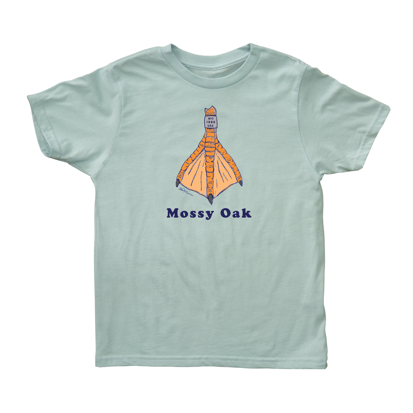 Mossy Oak Youth Duck Foot Tee