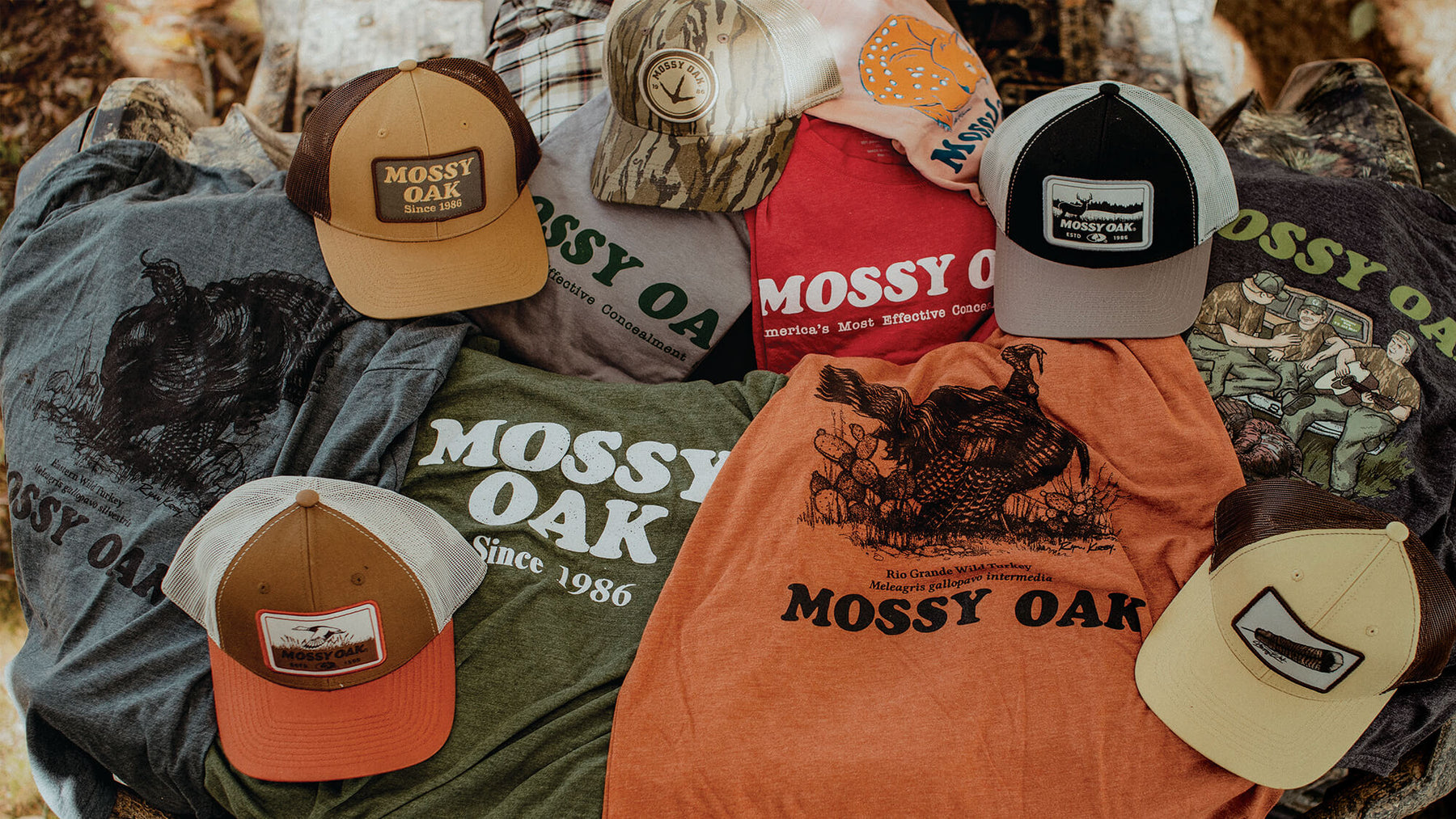 Mossy Oak Heathered Grey Trucker Hat at Tractor Supply Co.