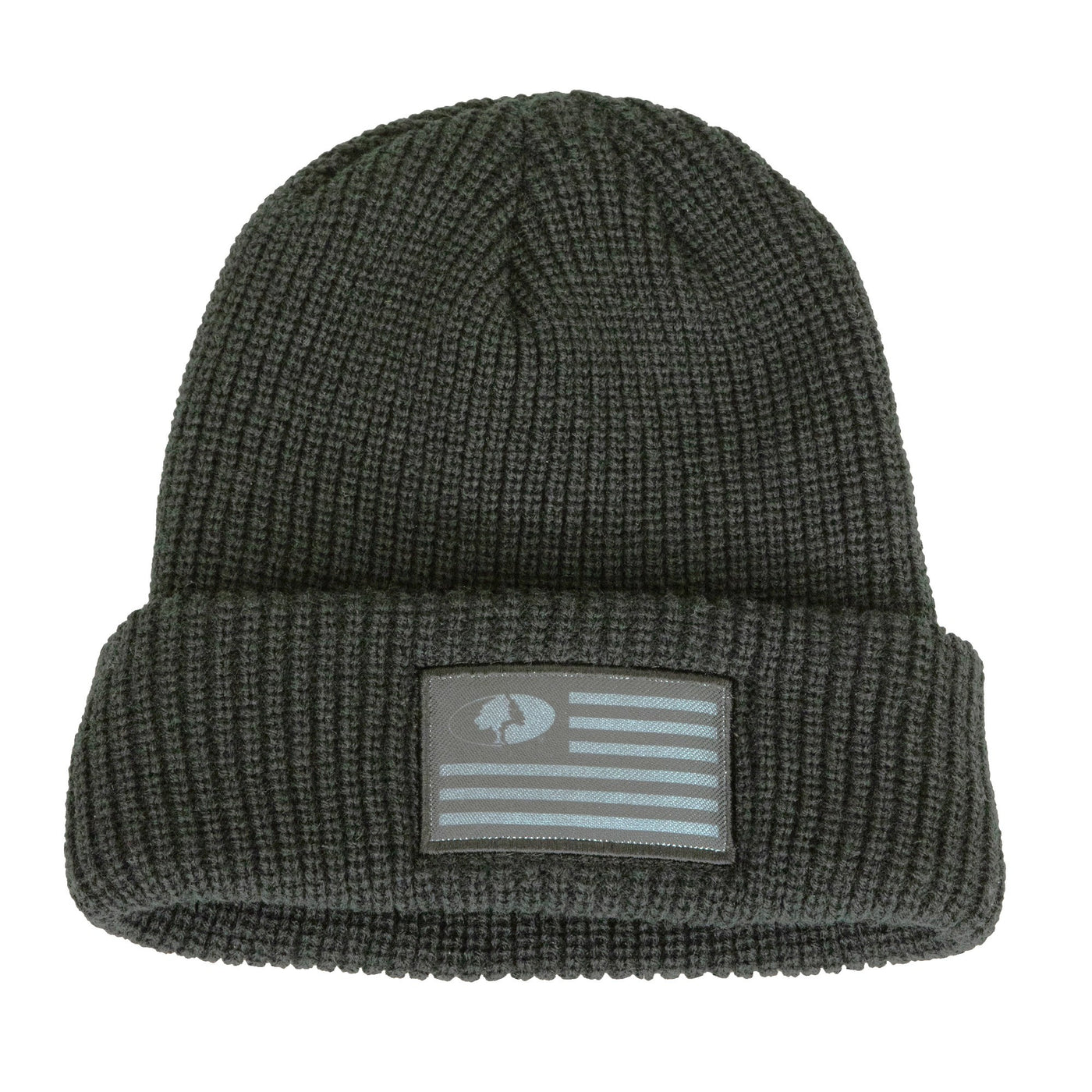 Mossy Oak Flag Patch Beanie -