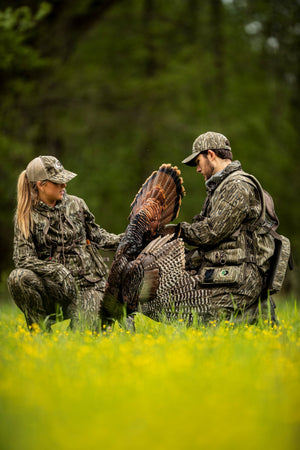 Mossy Oak Turkey T-Shirt Mens XL Bleach Stains Green Hunting ¤80