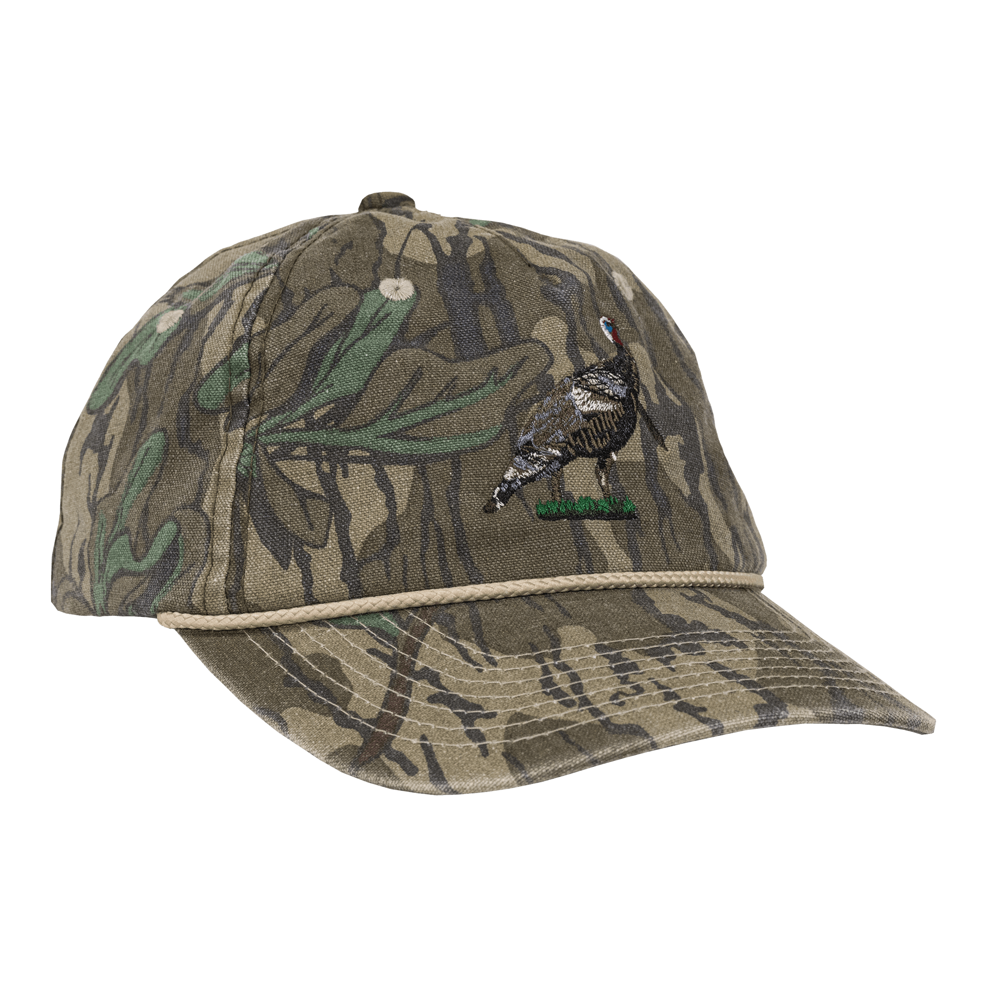 Wright Walking Turkey 5-Panel Rope Hat – The Mossy Oak Store