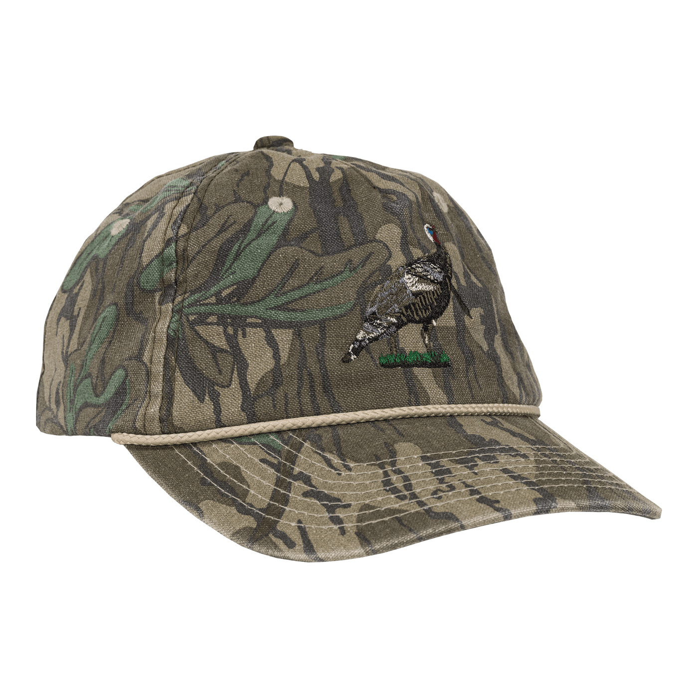 Wright Walking Turkey 5-Panel Rope Hat – The Mossy Oak Store