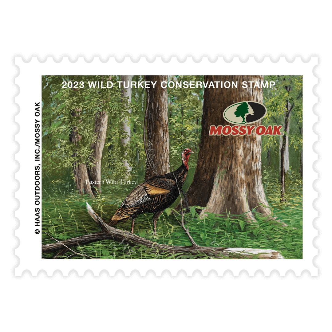 2023 Wild Turkey Stamp – The Mossy Oak Store