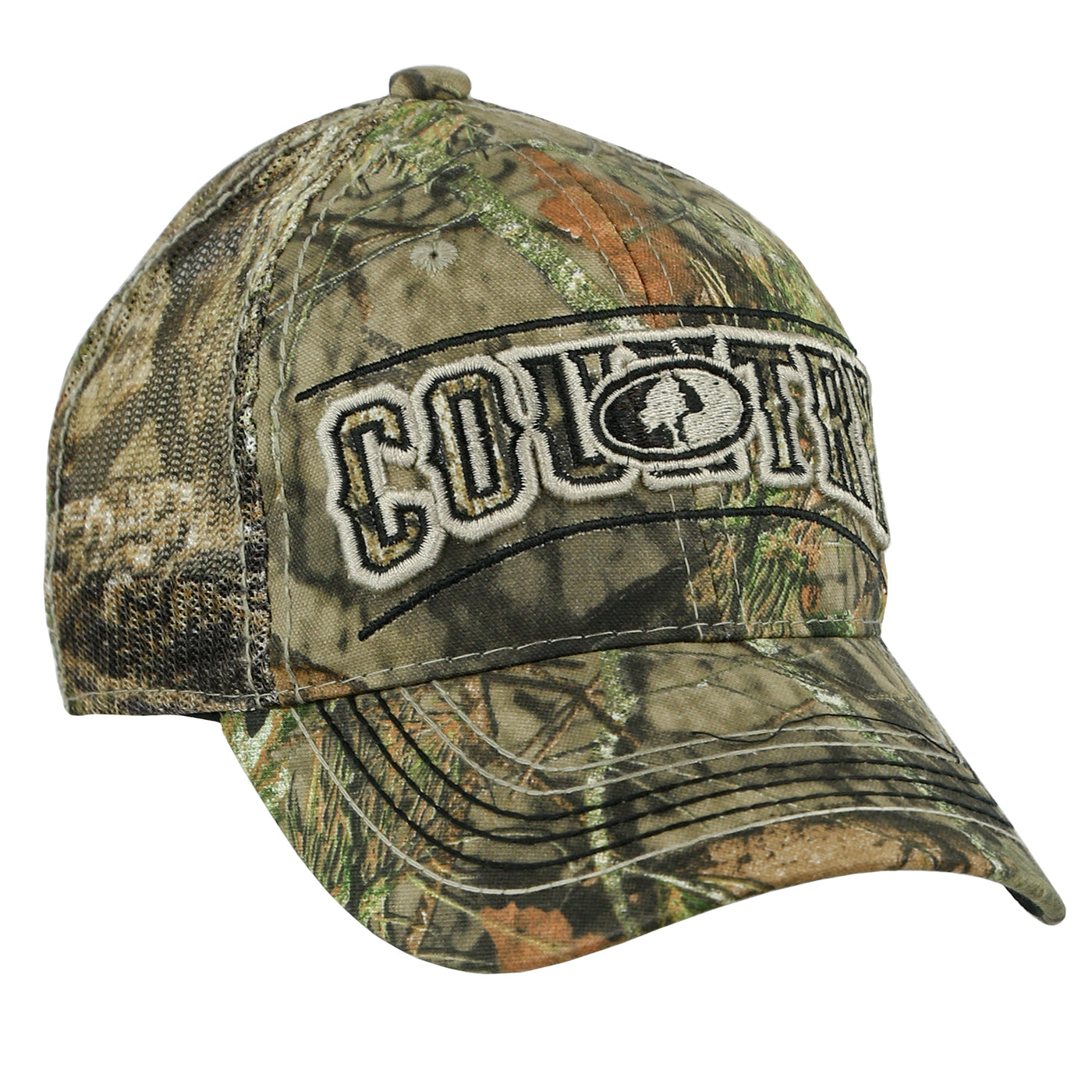 Mossy Oak Country Logo Mesh Back Cap Break Up Country
