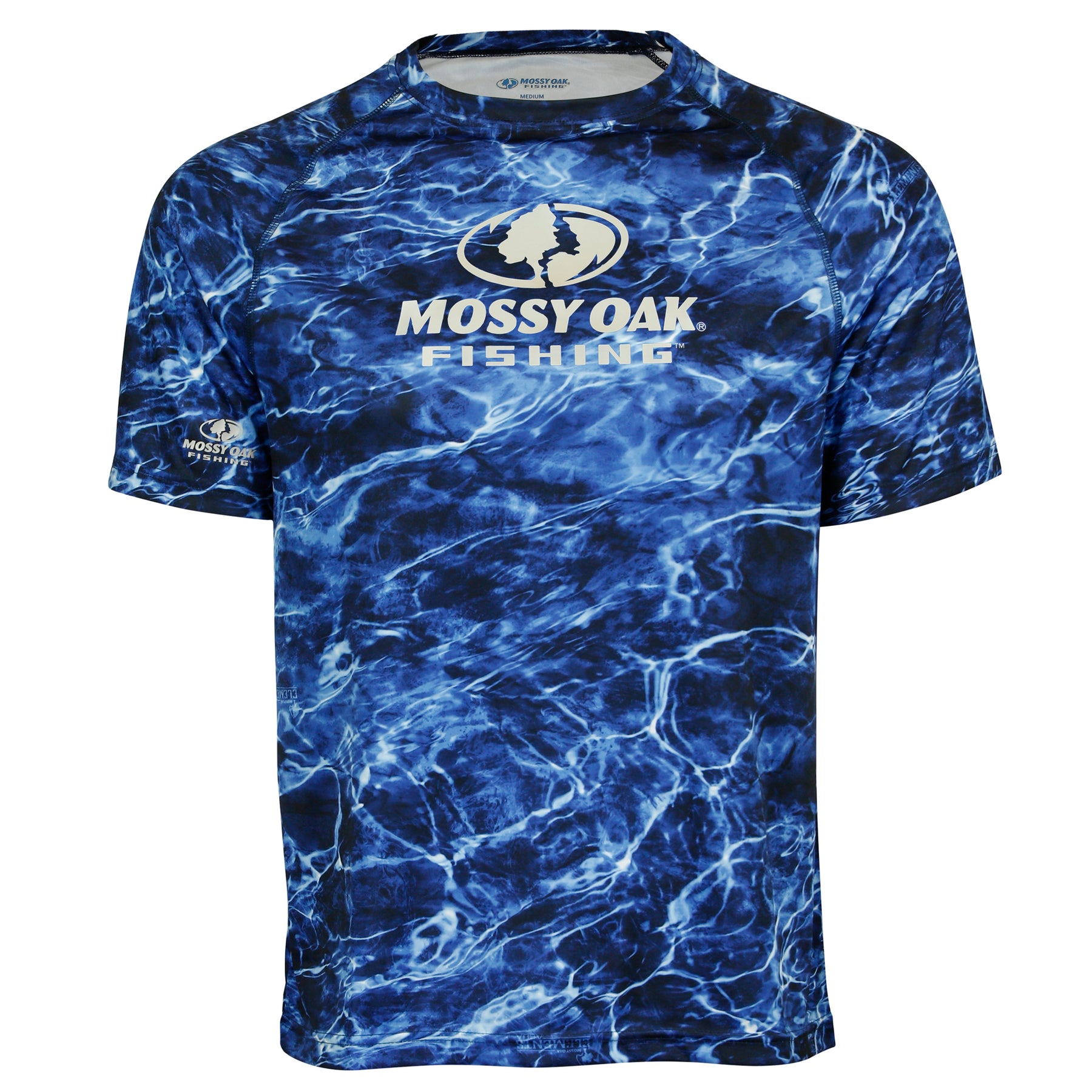 Men's Mossy Oak Fishing Bold Logo T-shirt - Charcoal - 3x Large