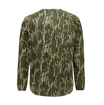 Mossy Oak Youth Tibbee Long Sleeve Camo Shirt Original Bottomland Back